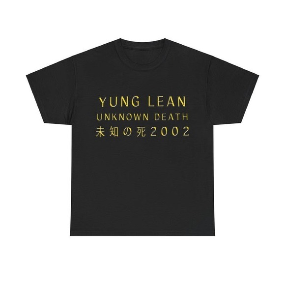 Other - Yung Lean Unknown Death 2002 Album Tour Tee T-Shirt